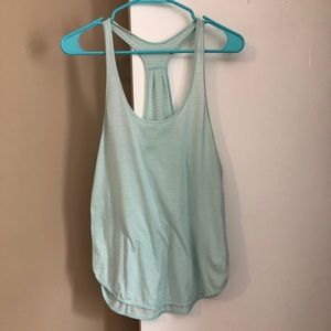 Lululemon light green tank